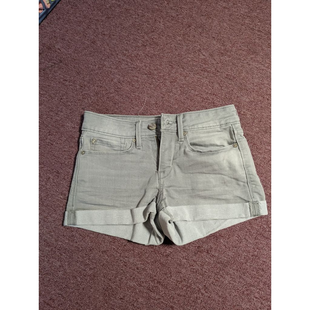 Women's Denizen from Levi's Gray Denim Shorts Size 25